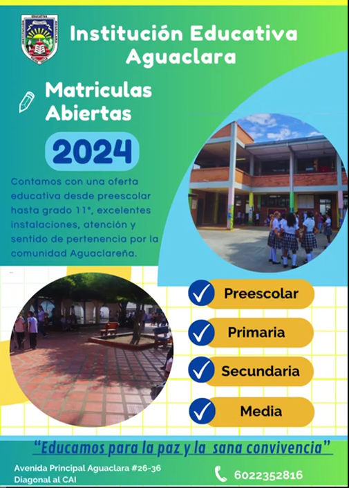 matriculas 2024